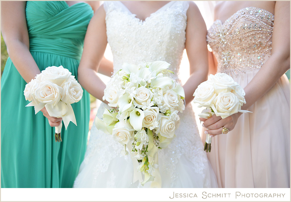 blush pink and soft green wedding colors