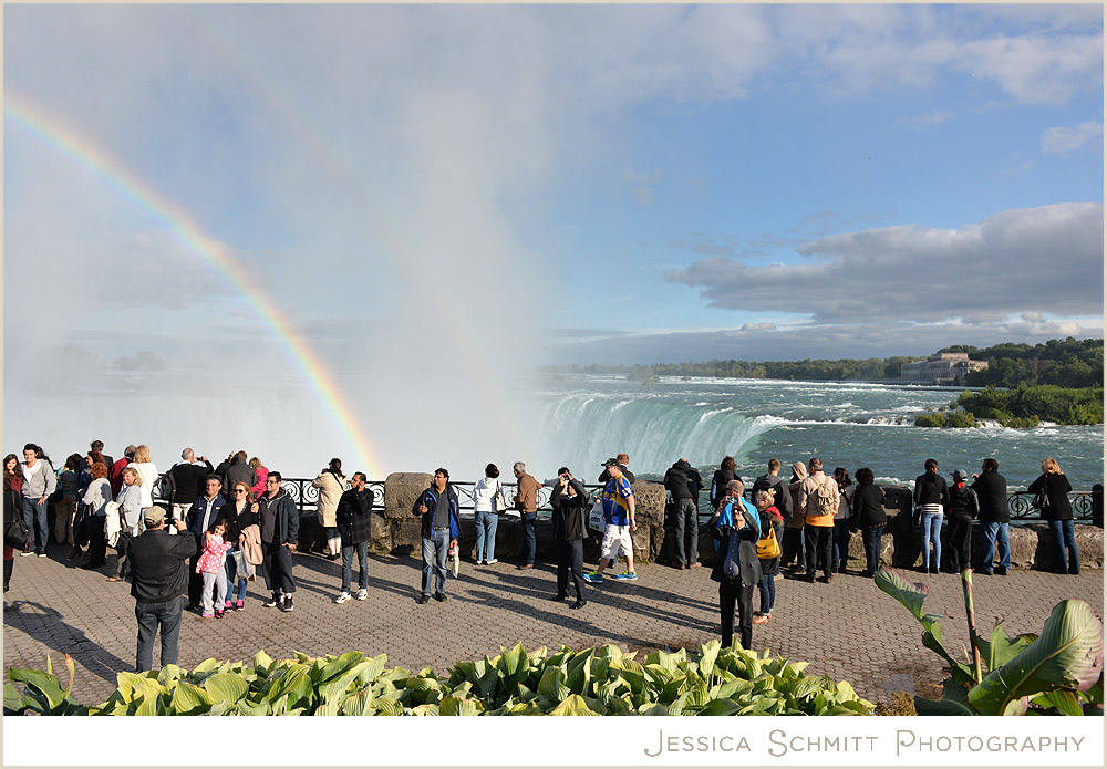 Niagara Fall waterfall rainbow