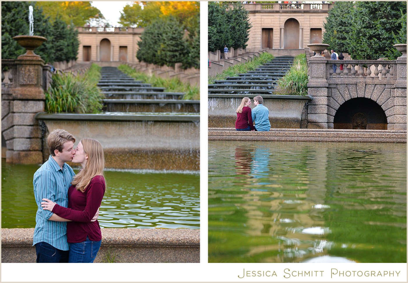 meridian hill engagement photography