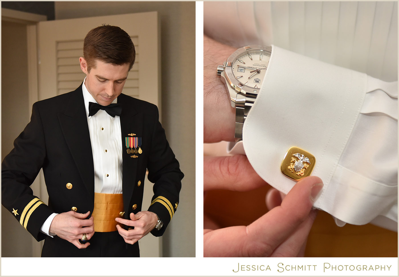 military wedding photography