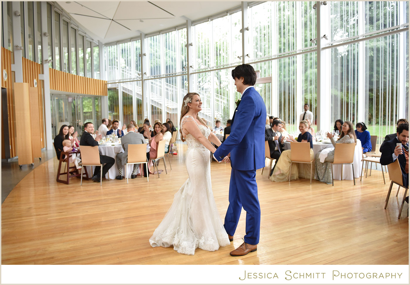 brooklyn botanic gardens wedding atrium