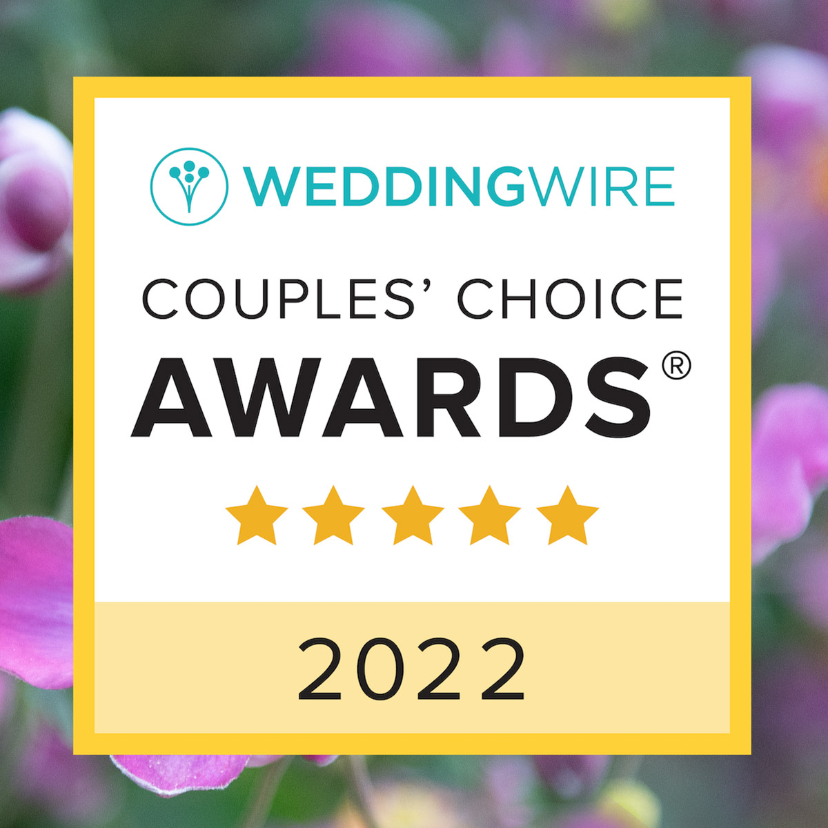 couple's choice award weddingwire