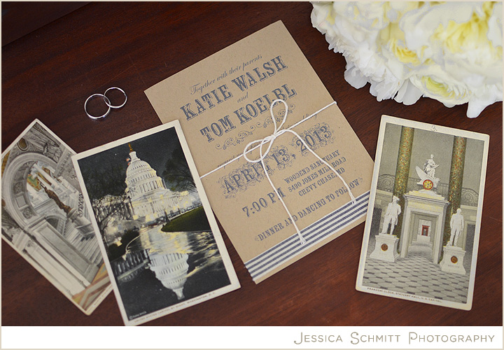 vintage wedding invitation postcards