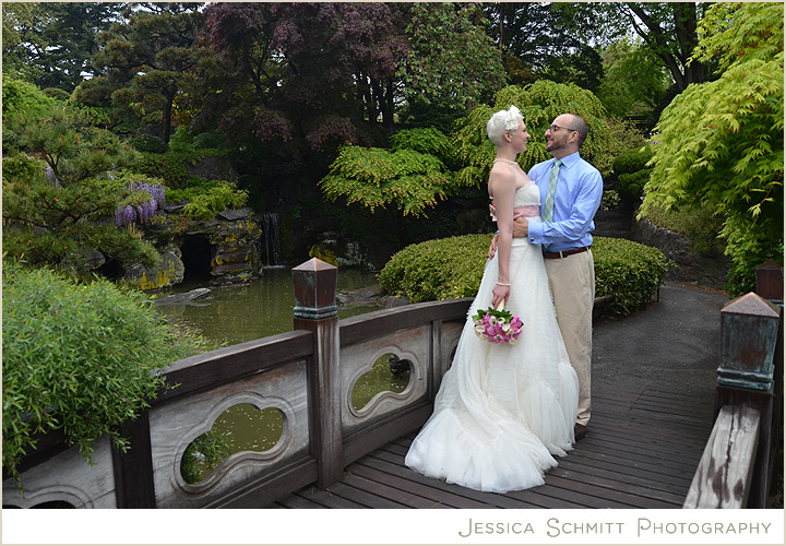Japanese garden wedding Brooklyn Botanic Garden, NYC