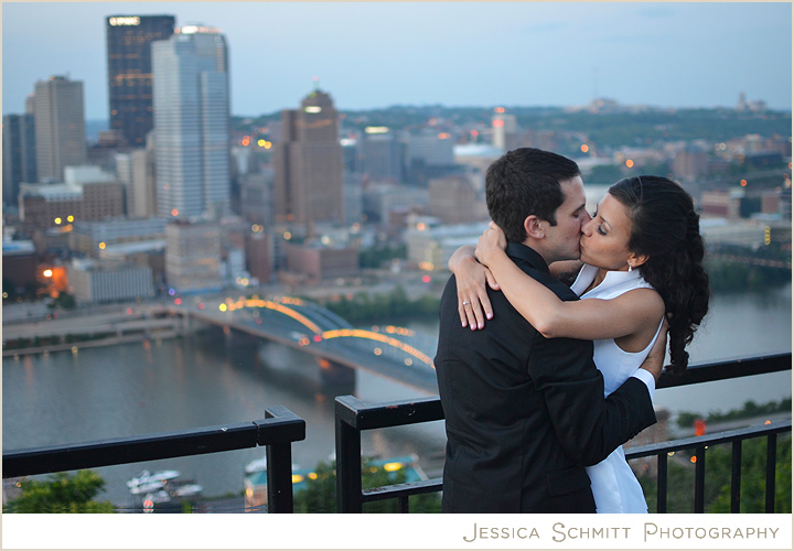 Mt Washington, Pittsburgh, Wedding Photo