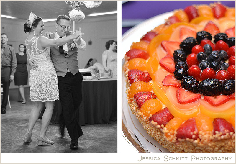 Wedding reception pies cakes and tarts