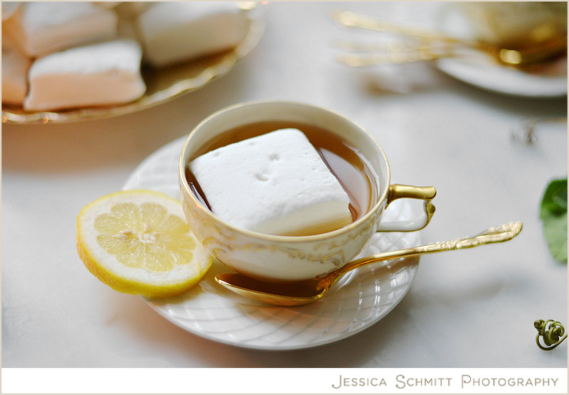 wedding marshmallows tea