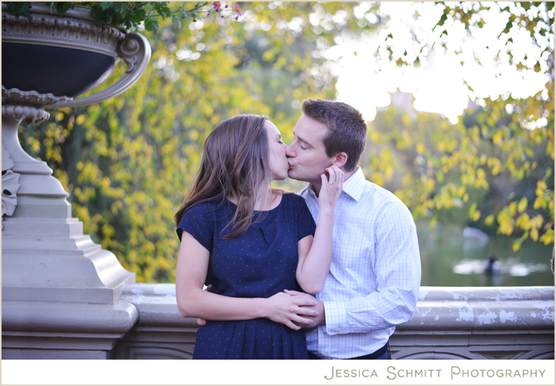 Bow Bridge Engagement photography NYC central park