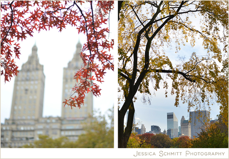 Autumn in Central Park fall foliage NYC 