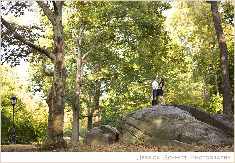 Central Park NYC engagement Photography