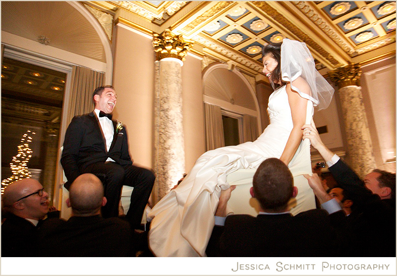 Hora Jewish wedding dance photography