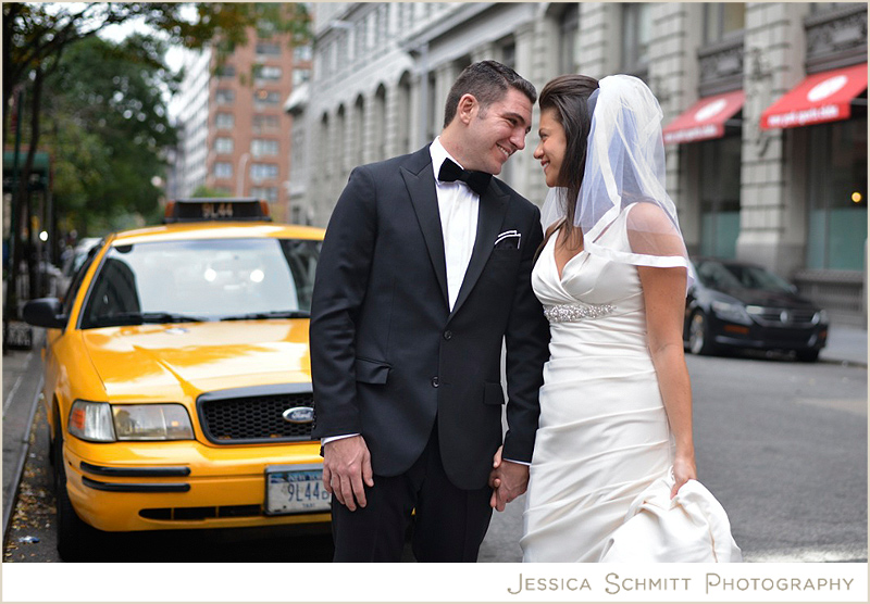 W Union Square Hotel Wedding NYC taxi