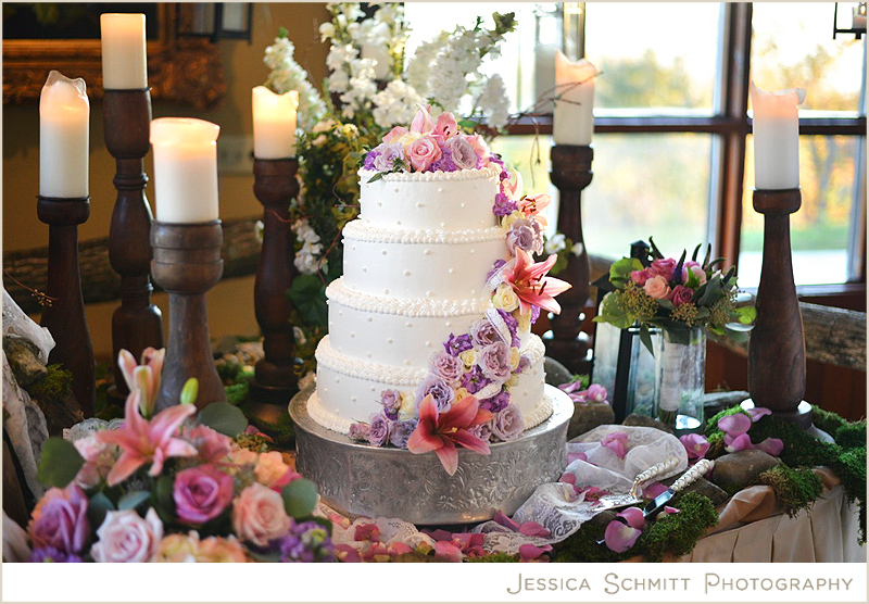 Stroudsmoor Country Inn Wedding Cake photography