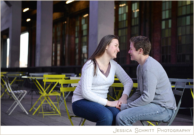 engagement photography NYC the high line