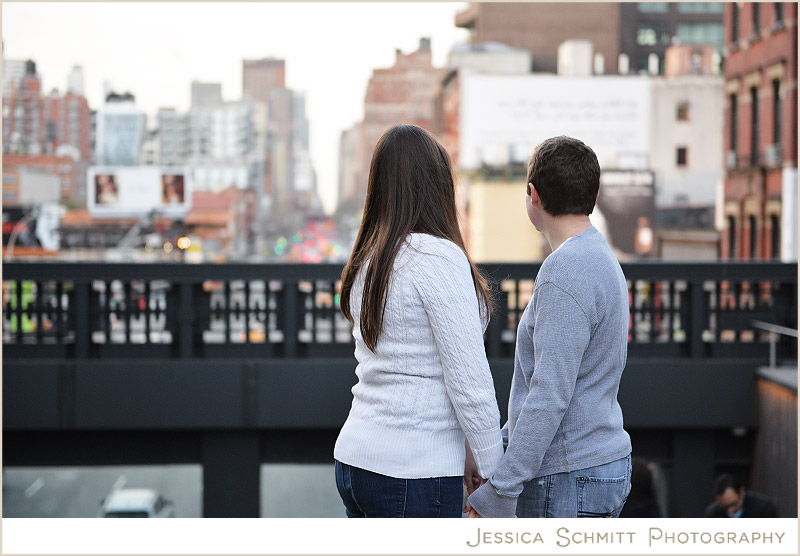 engagement photography NYC the high line, nyc 