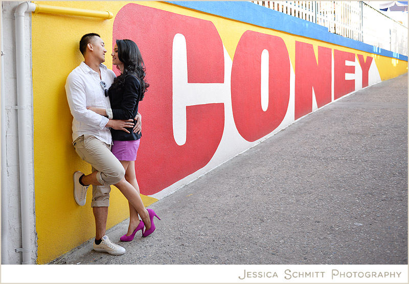 Coney Island Engagement photography nyc