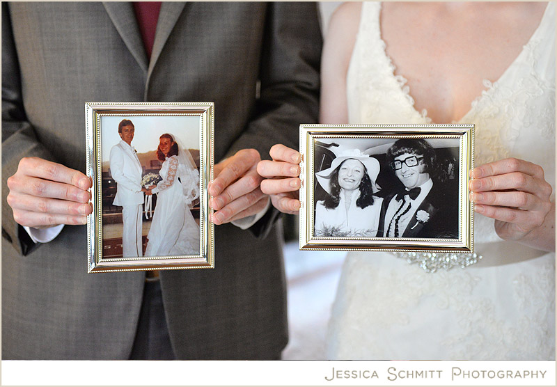 Unique wedding photo ideas with parents photos