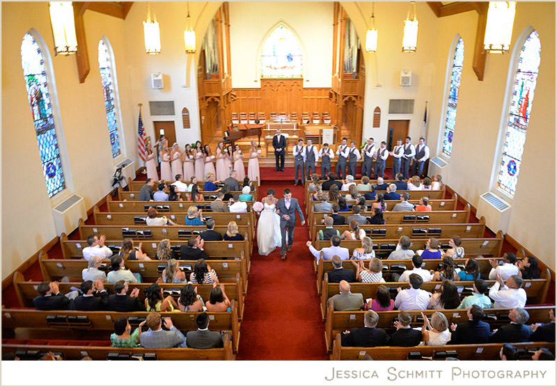 Fairmont Church wedding, Raleigh NC