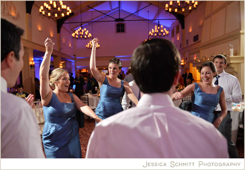 dancing reception