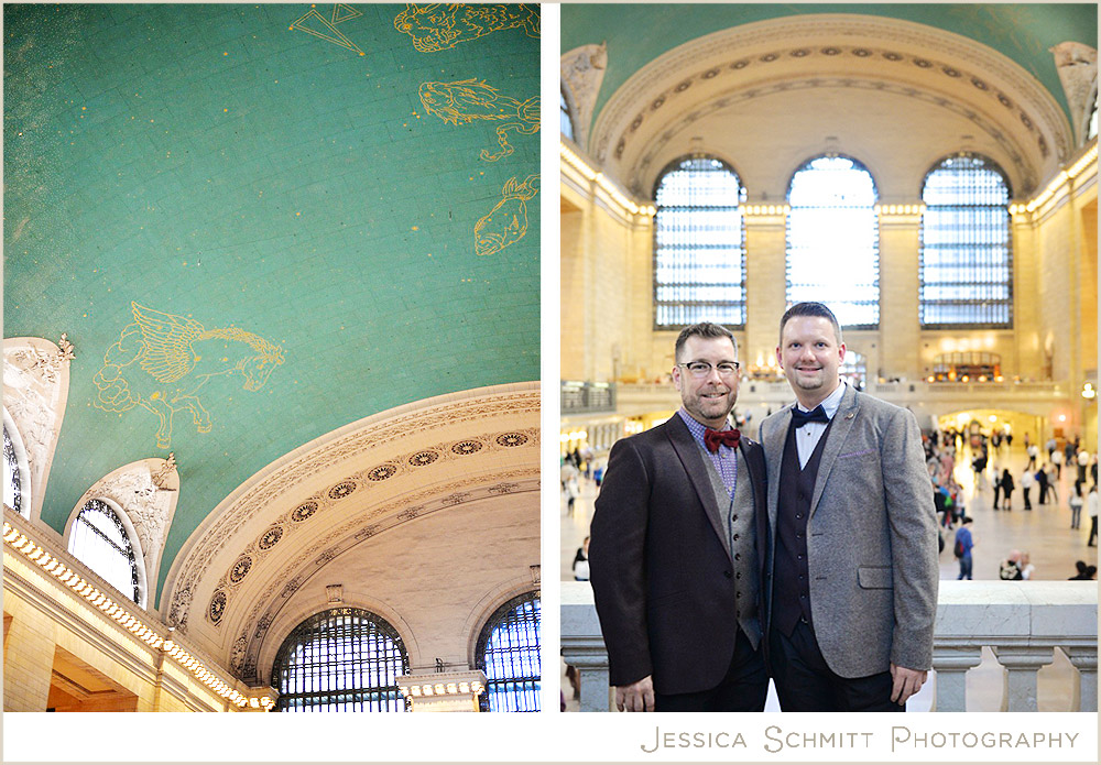grand central station wedding photography NYC
