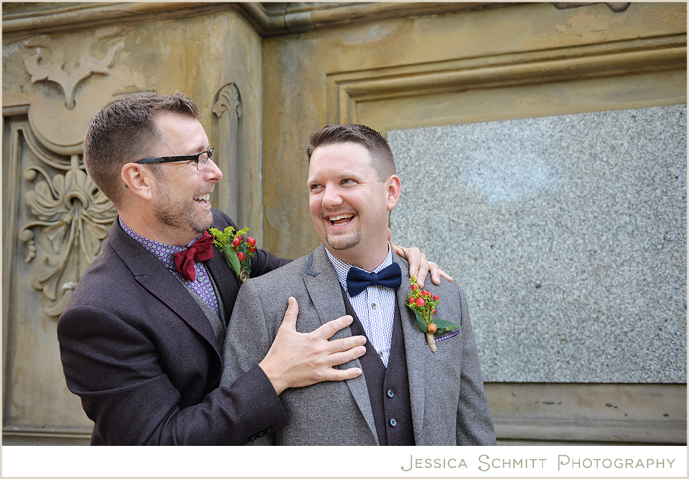 central park gay wedding photography