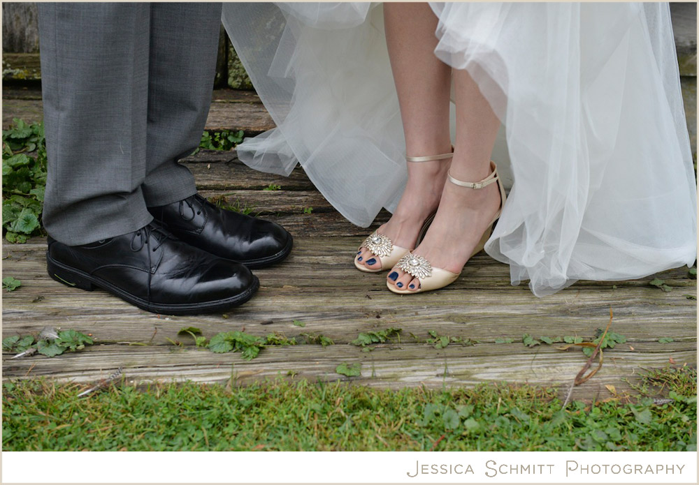 wedding shoes bride and groom
