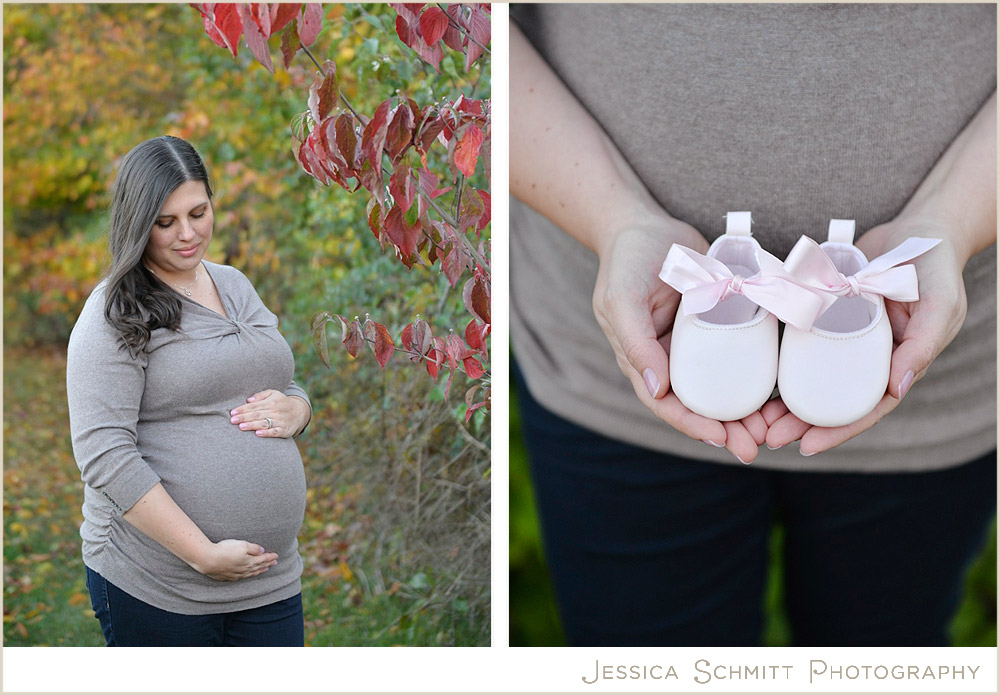 maternity photography little shoes
