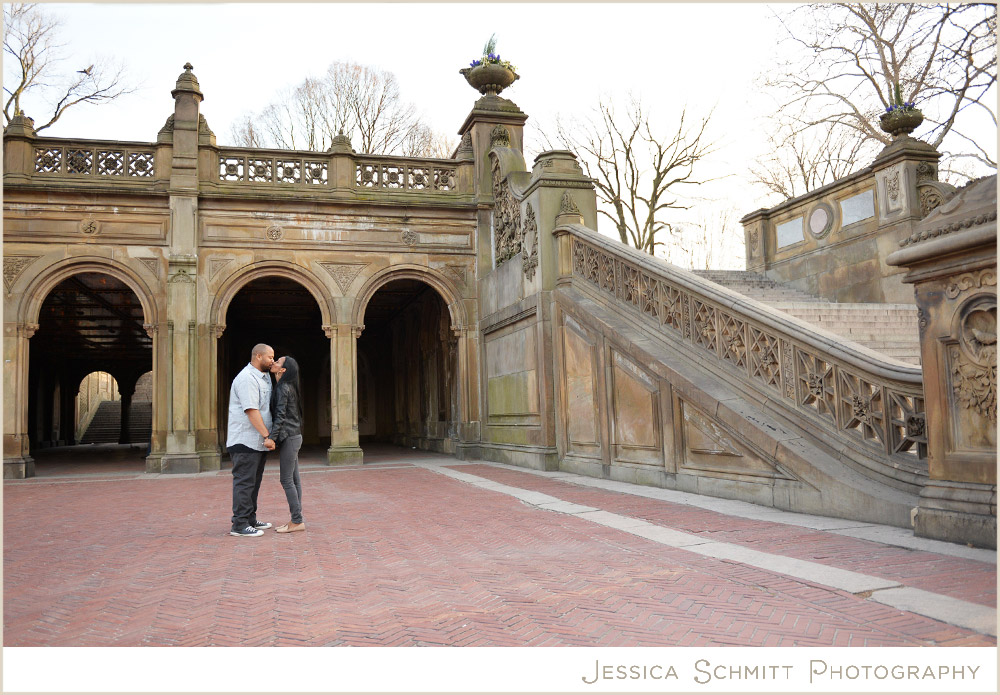 NYC engagement photography Central Park