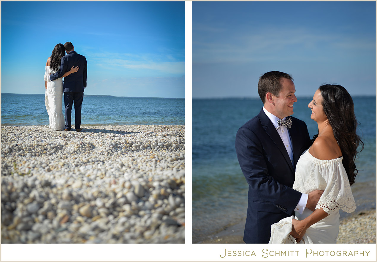Hamptons beach wedding photography