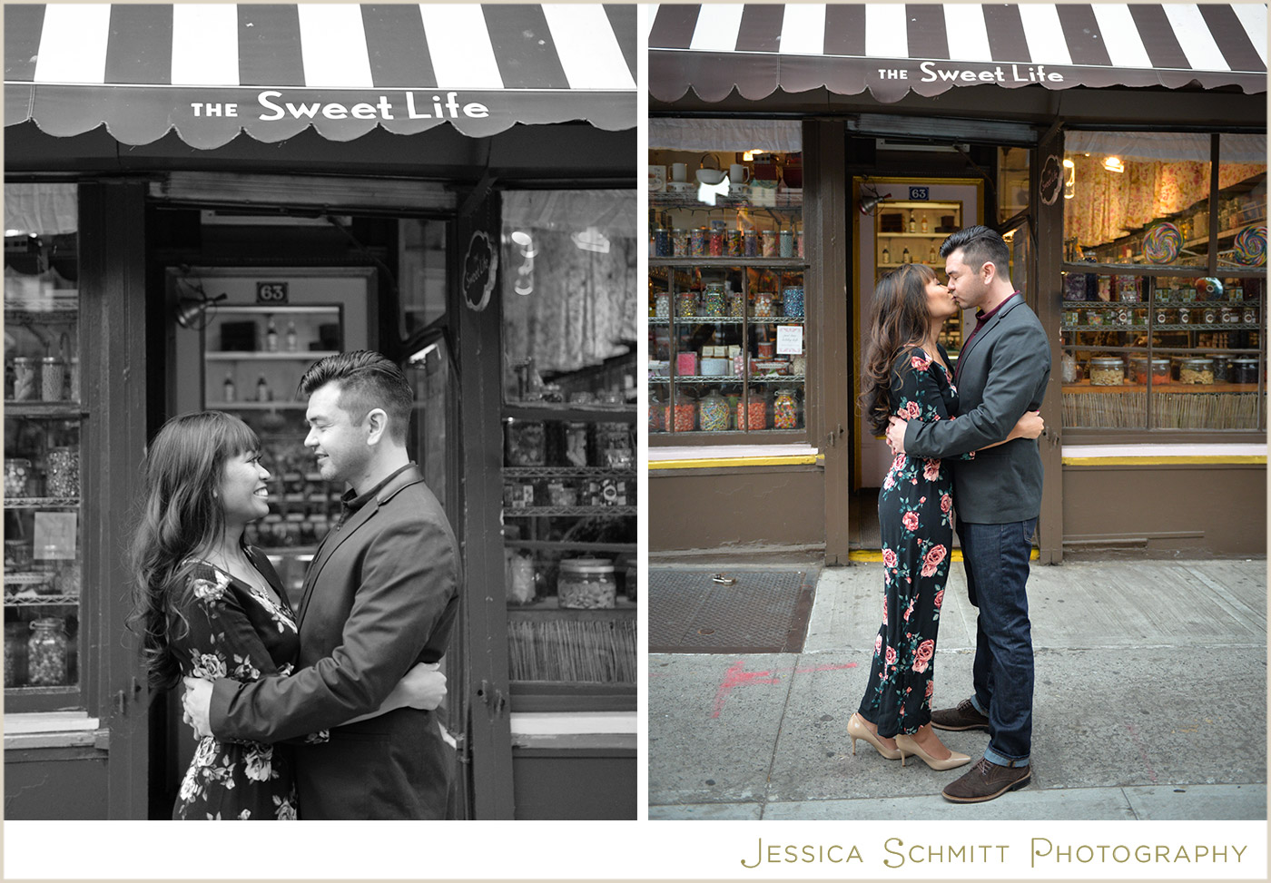 NYC lower east side engagement photography