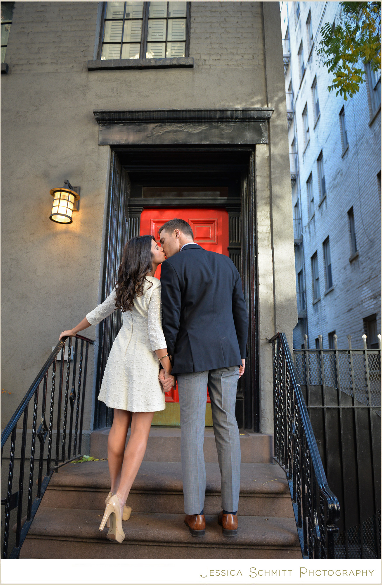 greenwich village nyc engagement photography