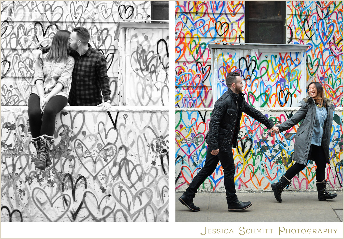 nyc engagement photography
