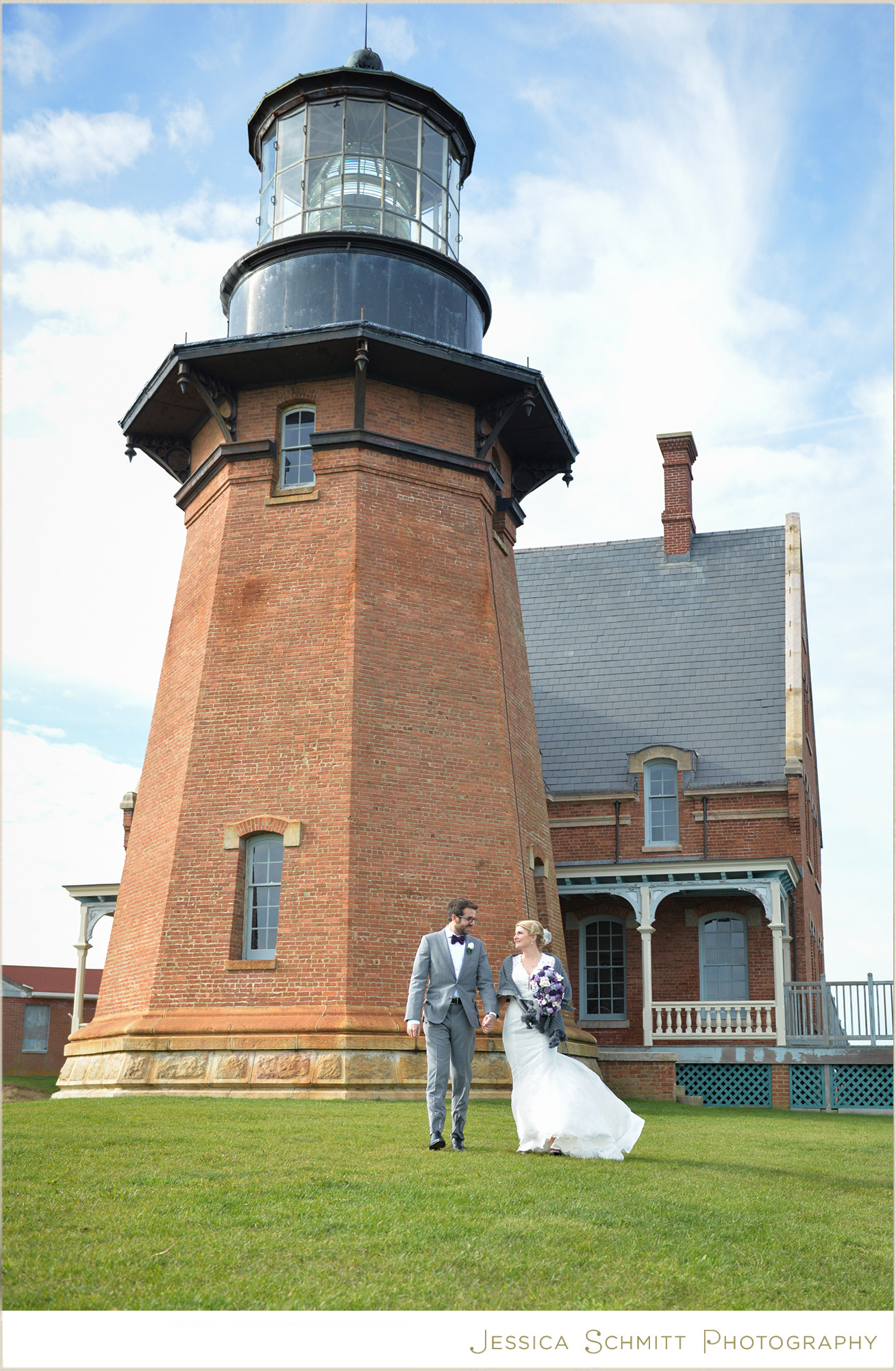 block island wedding, lighthouse