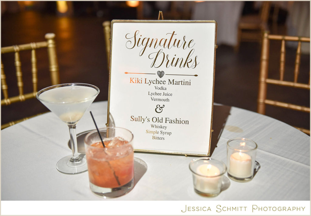 signature drinks wedding