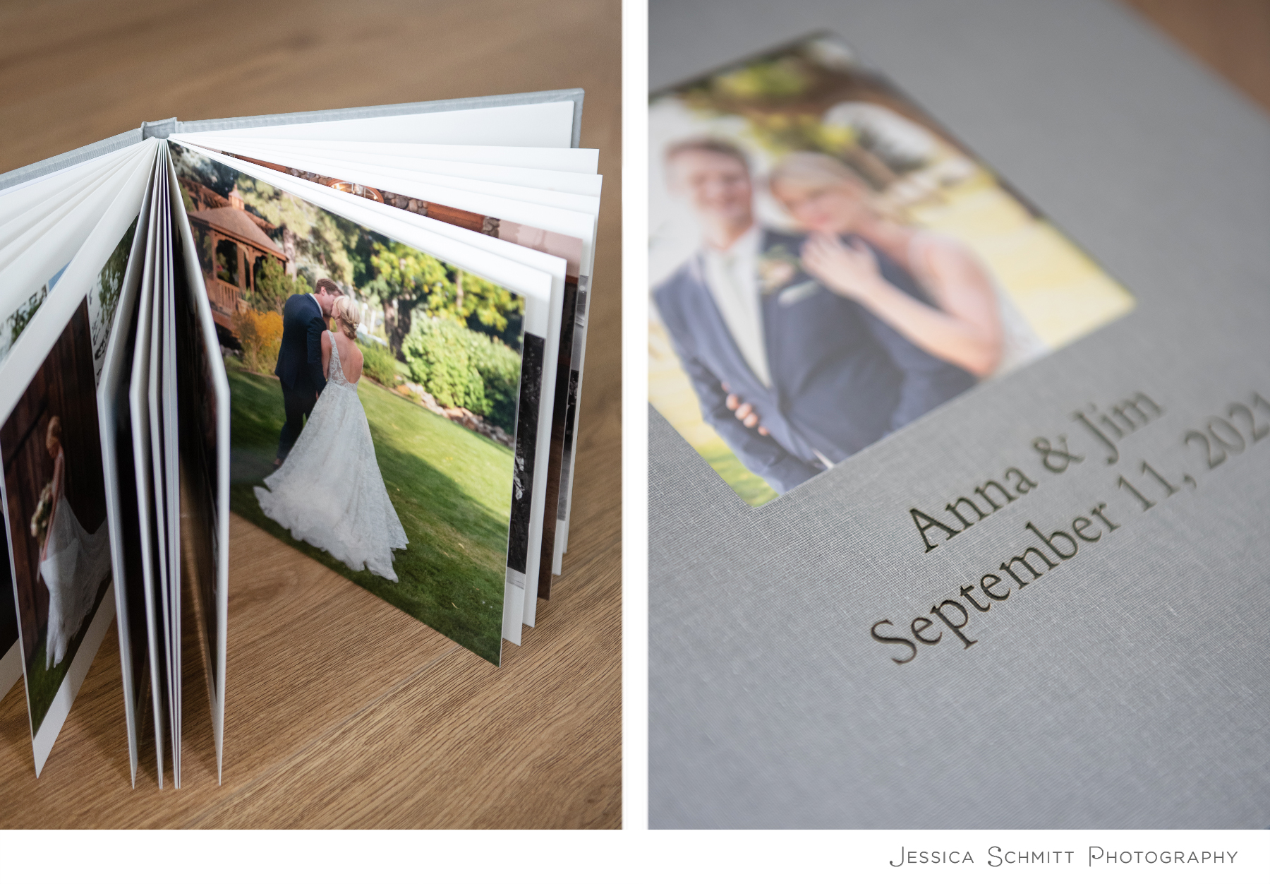 kiss book wedding album