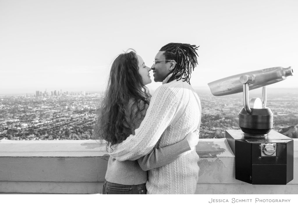 Griffith Observatory Engagement: Congratulations Casey and Shakari!