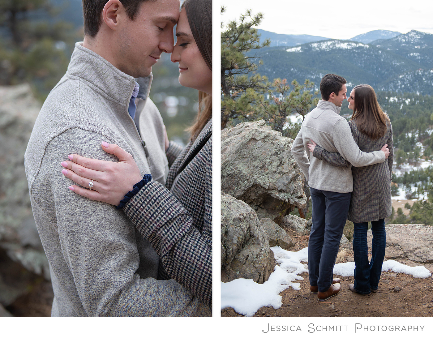 mt falcon, colorado, engagement photography