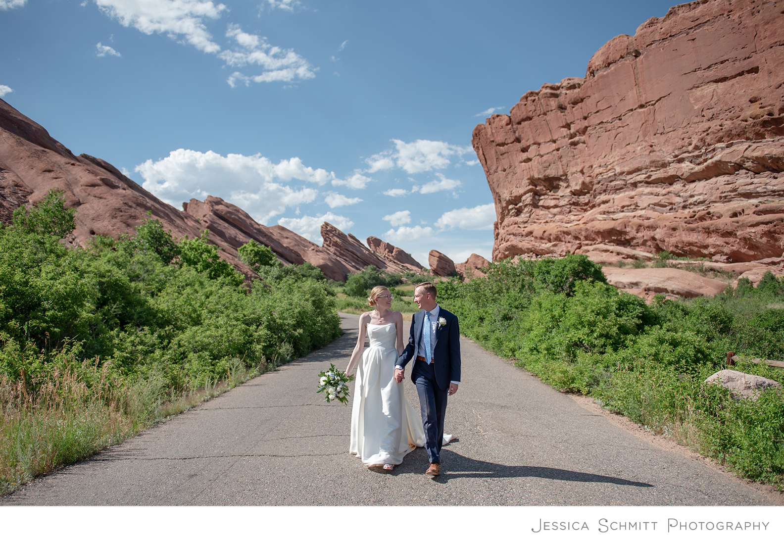 red rocks